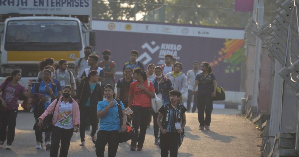 With eyes on top prize, athletes arrive in Bengaluru for Khelo India University Games